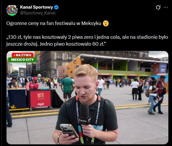 OGROMNE CENY na strefie kibica w Meksyku!