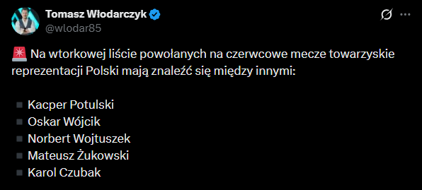 TA PIĄTKA debiutantów ma zostać powołana na czerwcowe zgrupowanie!