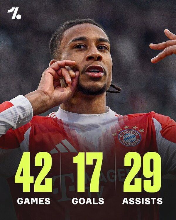 KOSMICZNE liczby Olise w tym sezonie!