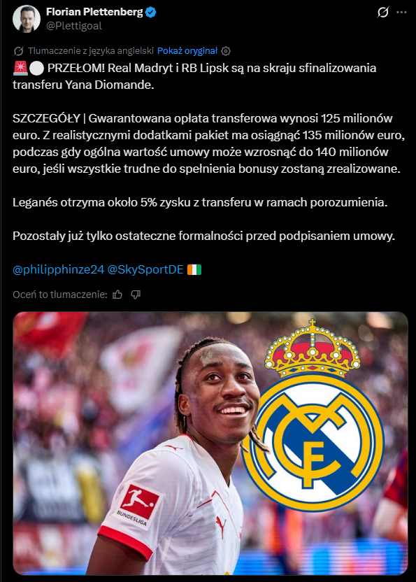 PRZEŁOM! Real Madryt FINALIZUJE rekordowy transfer!