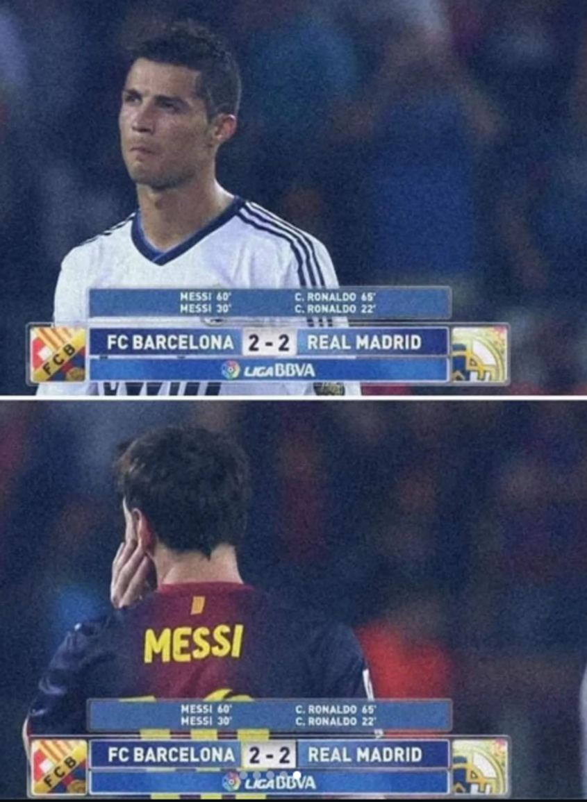 PAMIĘTNE El Clasico z Ronaldo i Messim w 2012 roku... <3