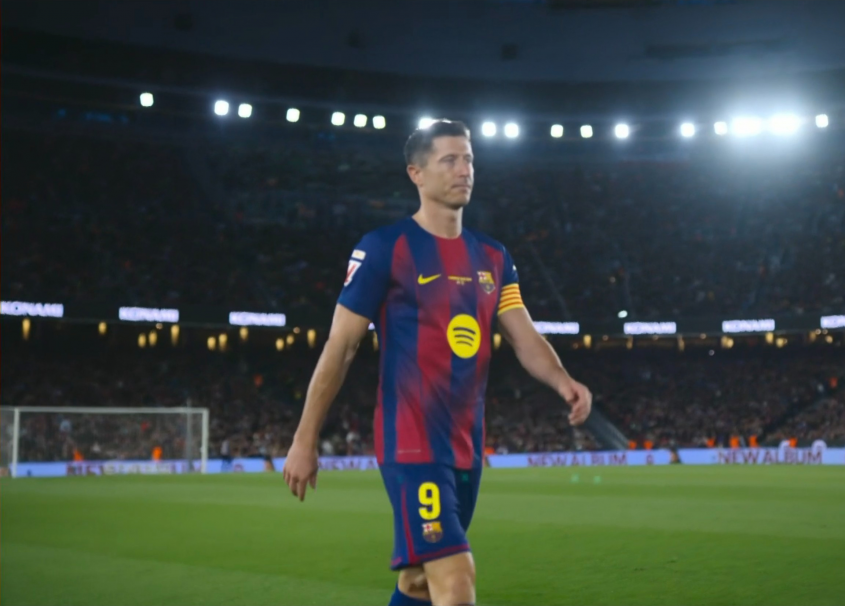 Robert Lewandowski kapitanem Barcelony w ostatnim meczu na Spotify Camp Nou!