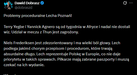 POWAŻNE PROBLEMY Lecha Poznań przed meczami el. do LE...