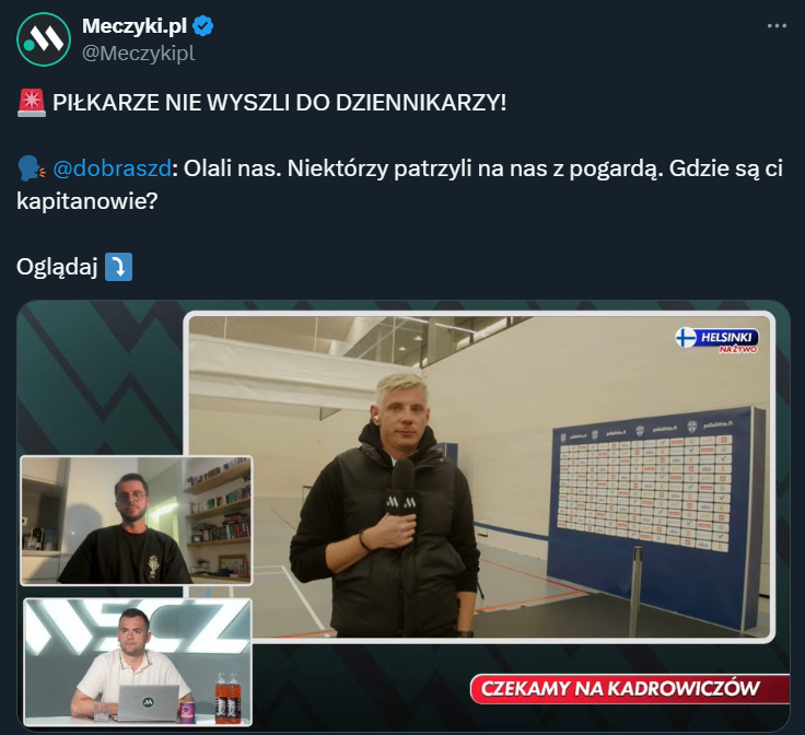 Tak kadrowicze potraktowali dziennikarzy...