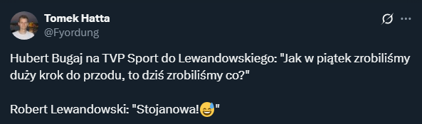 ODPOWIEDŹ Lewandowskiego na pytanie dziennikarza... xD