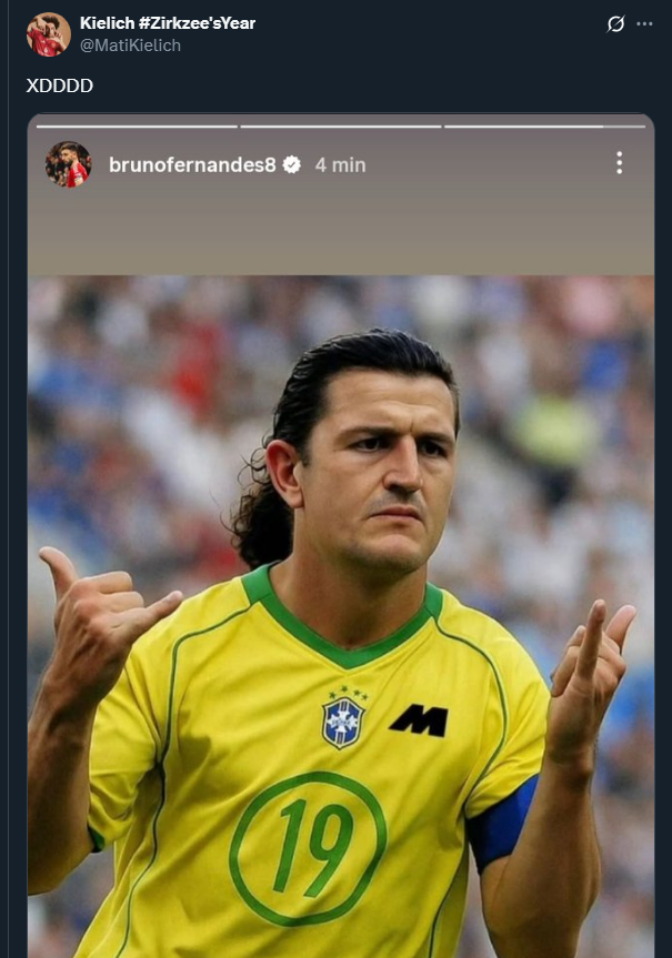 TAKIE ZDJĘCIE Maguire'a wrzucił Bruno Fernandes na IG... :D