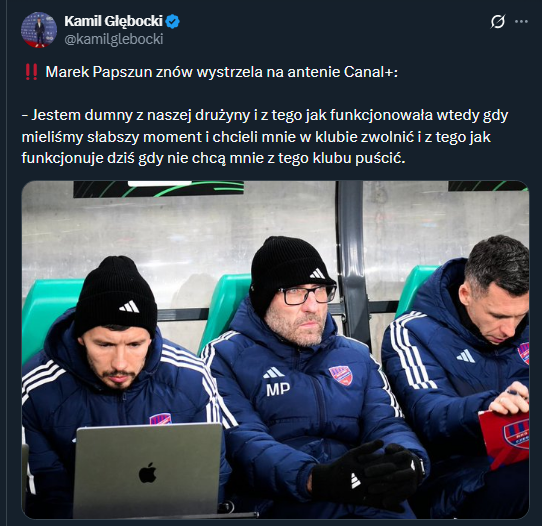 Marek Papszun znowu wystrzelił nt. sytuacji w Rakowie!