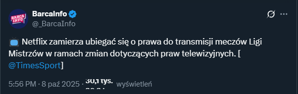 Mecze piłki nożnej na Netflixie! TO MOŻLIWE!