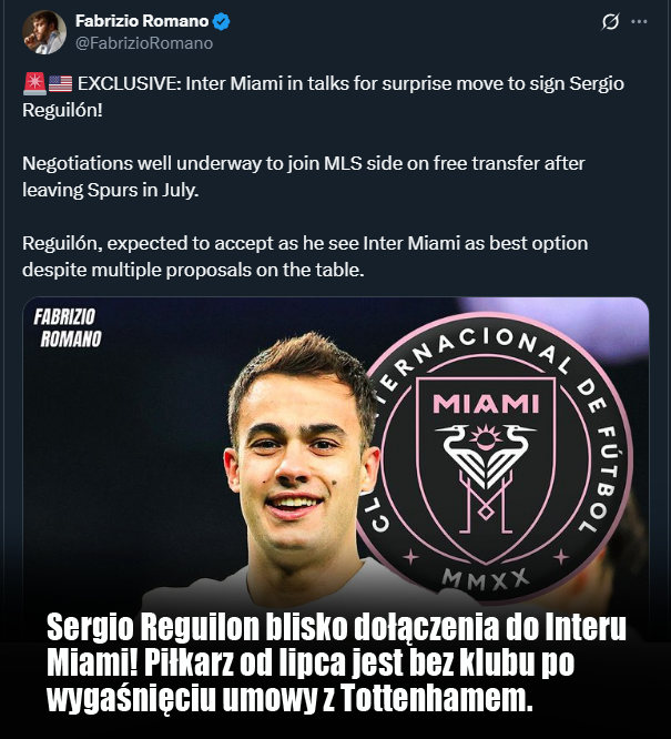 Były zawodnik Realu Madryt blisko transferu do Interu Miami!