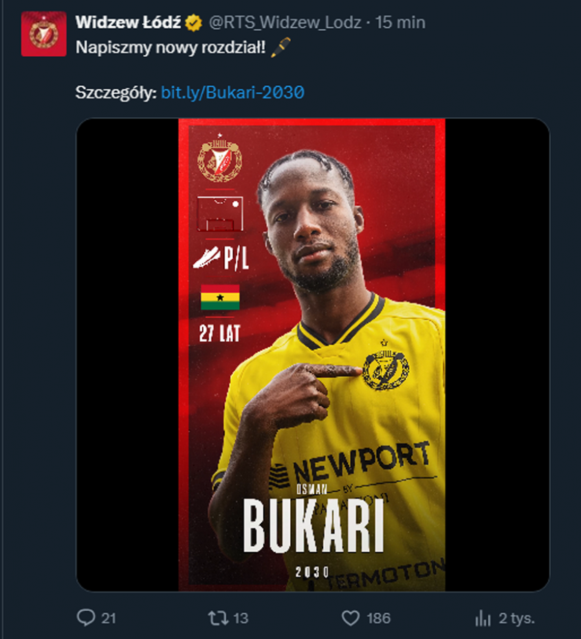 OFICJALNIE! Widzew pobił rekord transferowy Ekstraklasy!