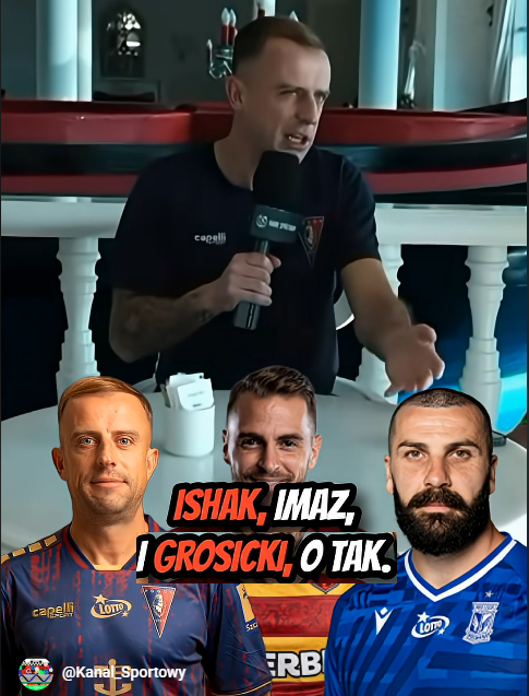 Kamil Grosicki wymienia aktualne TOP 3 piłkarzy Ekstraklasy xD