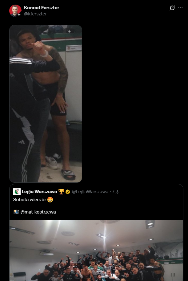 MINA Steve'a Kapuadiego w szatni po wygranym meczu... xD