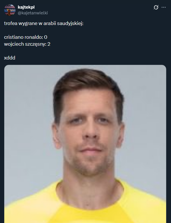 TROFEA Szczęsnego i Ronaldo w Arabii Saudyjskiej... xD