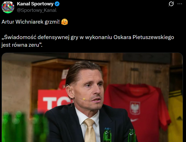Artur Wichniarek GRZMI ws. Oskara Pietuszewskiego po meczu...