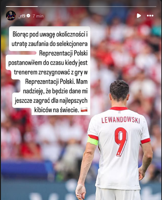 Robert Lewandowski rezygnuje z gry w reprezentacji Polski!