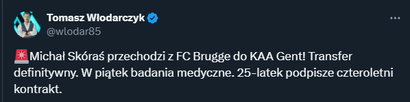 Michał Skóraś na testach medycznych w nowym klubie!