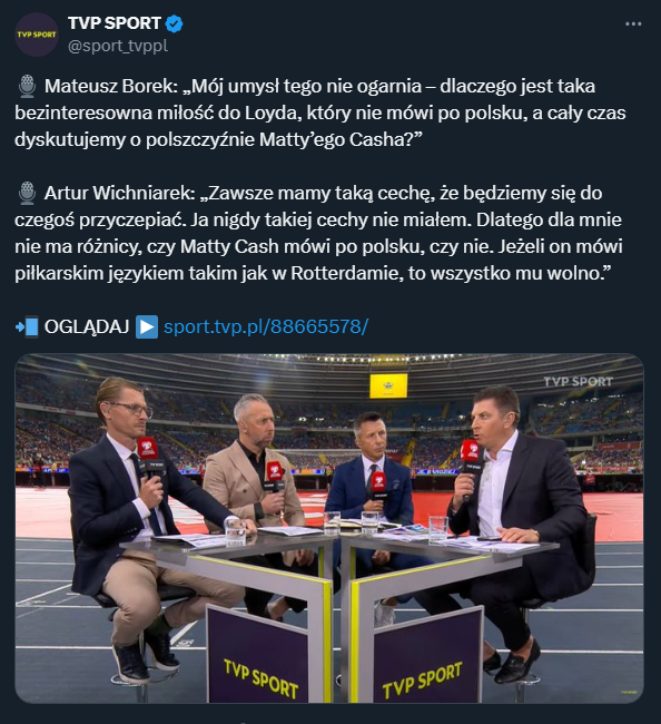 Mateusz Borek PORÓWNUJE sytuację Loyda do Casha!