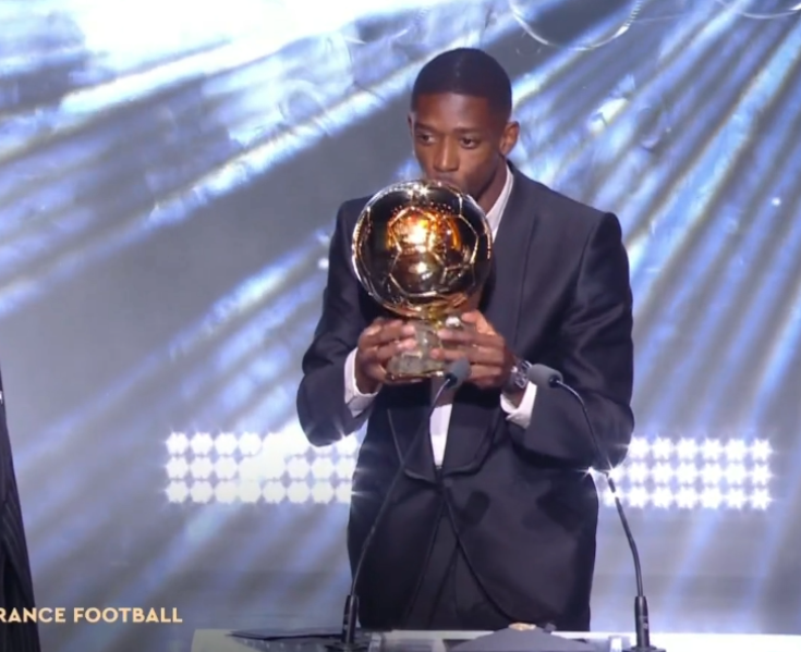 Ousmane Dembele zdobył Złotą Piłkę!