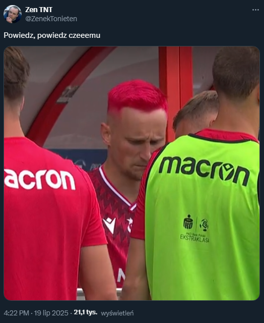 Nowa fryzura Bartłomieja Pawłowskiego... xD