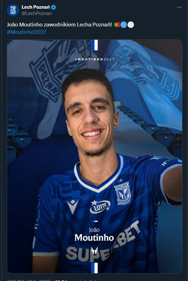 Lech Poznań OGŁASZA kolejny transfer!