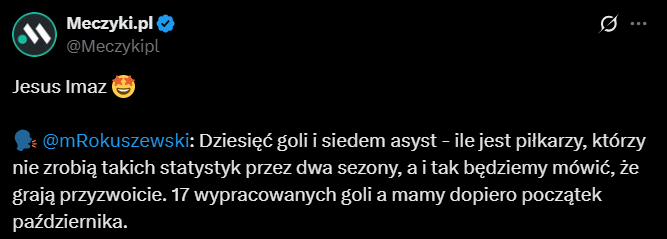 KOSMICZNE STATYSTYKI 35-letniego Jesusa Imaza na start sezonu 25/26!