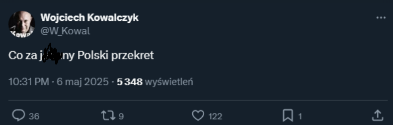 OSTRY TWEET Wojciecha Kowalczyka po braku karnego dla Barcy!