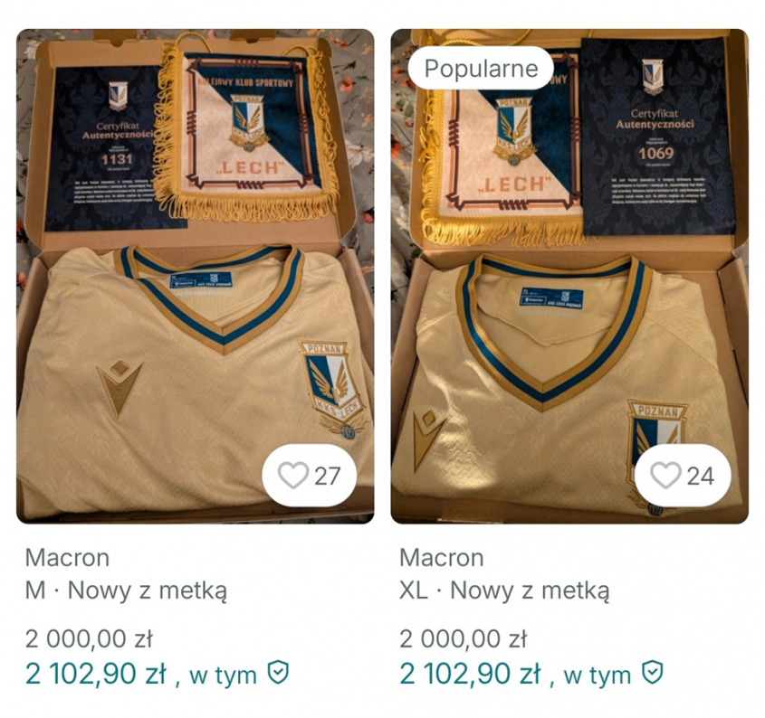 HIT! Tyle na Vinted kosztują LIMITOWANE KOSZULKI Lecha xD