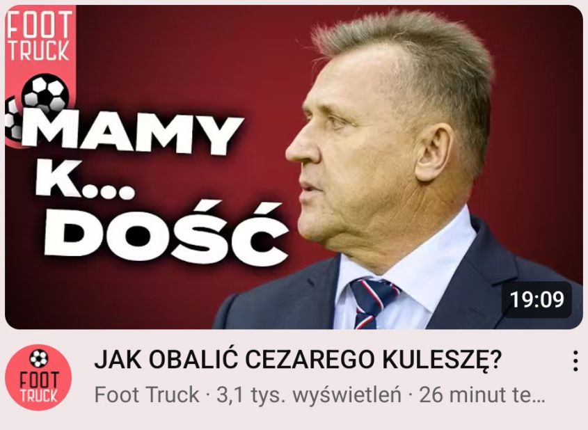 Taki FILM wypuścił kanał FootTruck nt. Cezarego Kuleszy xD