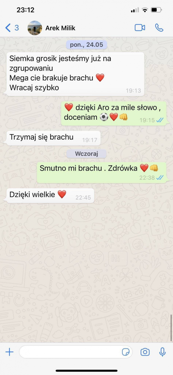 Pamiętna ROZMOWA Arka Milika i Kamila Grosickiego, kiedy Grosika NIE BYŁO NA ZGRUPOWANIU xD