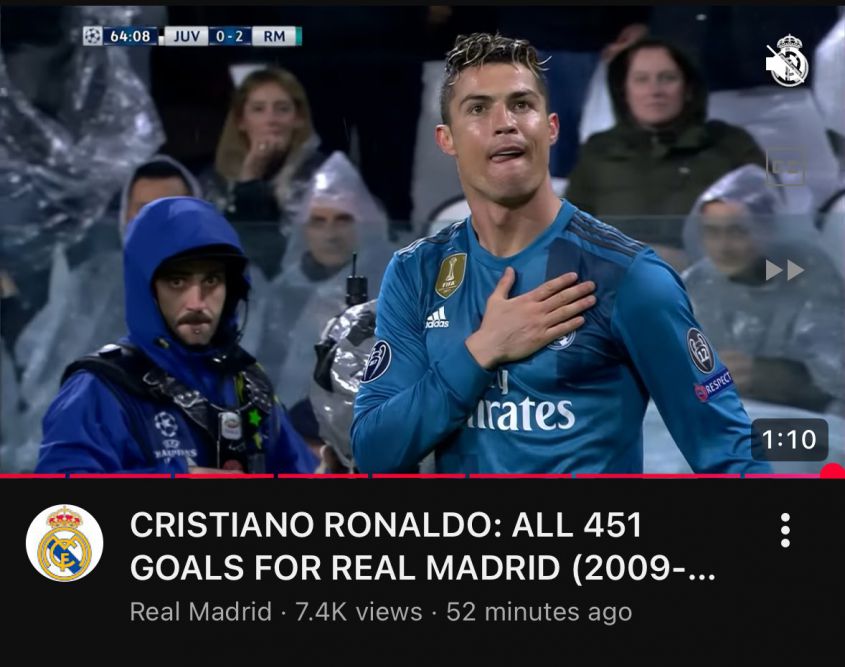 Oto PREZENT Realu Madryt dla Cristiano Ronaldo na 41 urodziny!