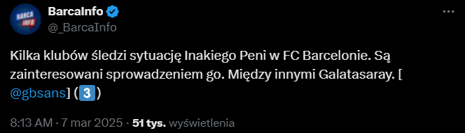 Już nie tylko PSG! Kolejny klub chce Inakiego Penę!