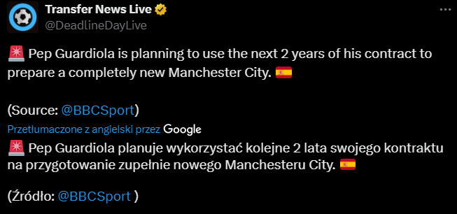 PLAN Guardioli na OSTATNIE 2 LATA pracy w Manchesterze City!