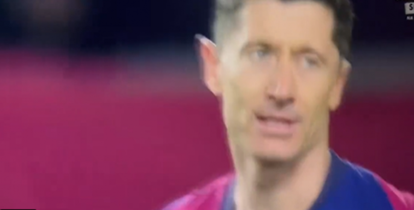 Robert Lewandowski prezentuje PIĘKNĄ POLSZCZYZNĘ na hiszpańskiej ziemi xD [VIDEO]