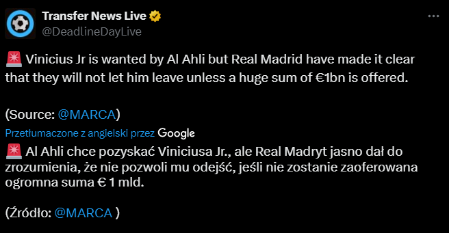 HIT! Real ZGODZI się na transfer Viniciusa, ale... za MINIMUM TAKIE PIENIĘDZE!