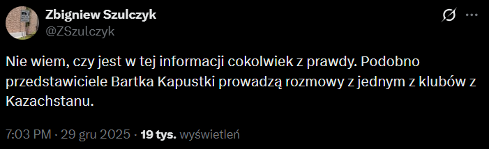 HIT! Bartosz Kapustka ma NEGOCJOWAĆ z tym kierunkiem... O.o