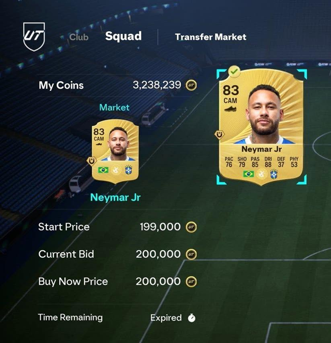Neymar WRÓCIŁ do FUT! Tak wygląda KARTA Brazylijczyka!