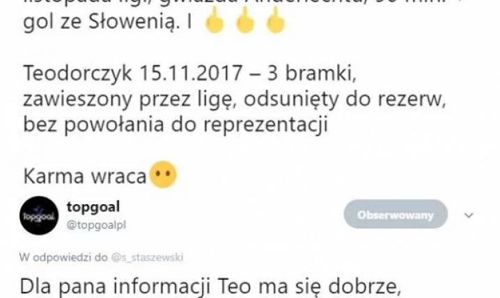 Agencja Teodorczyka wyjaśnia doniesienia dziennikarza