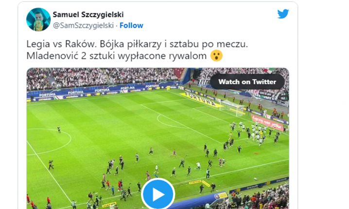 BÓJKA sztabu i piłkarzy po meczu Legia - Raków! [VIDEO]