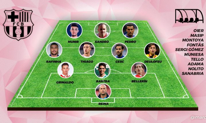 Marca: Najlepsza 11 wychowanków FC Barcelony, których aktualnie nie ma w klubie