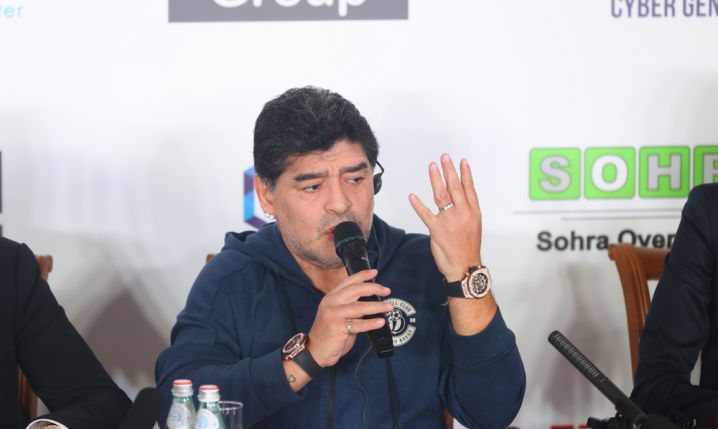 Maradona: ''Chciałbym mu powiedzieć, żeby nie wracał do reprezentacji''