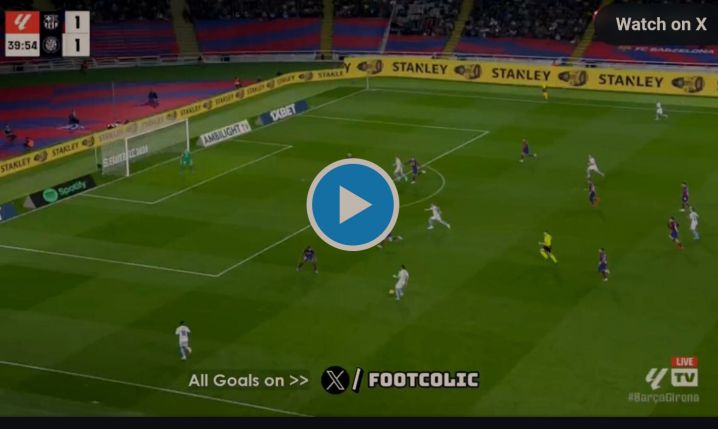 TAK STRZELA Miguel Gutiérrez na 2-1 z Barceloną! [VIDEO]