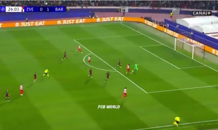 Silas strzela gola Barcelonie na 1-1![VIDEO]