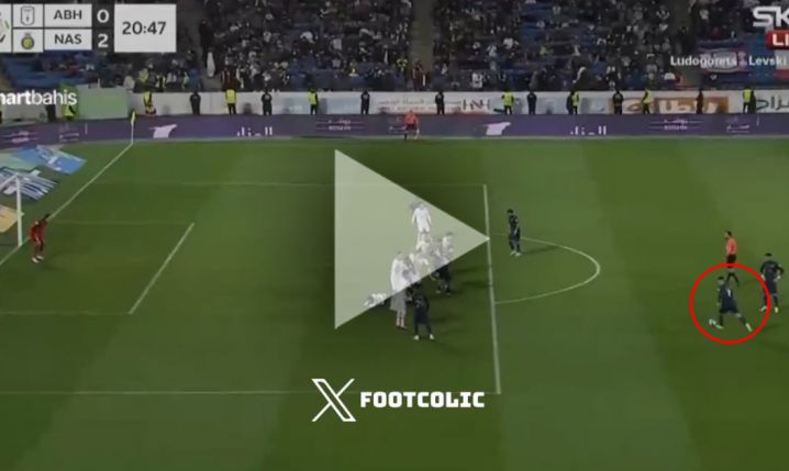 Cristiano Ronaldo STRZELA GOLA z rzutu wolnego! [VIDEO]