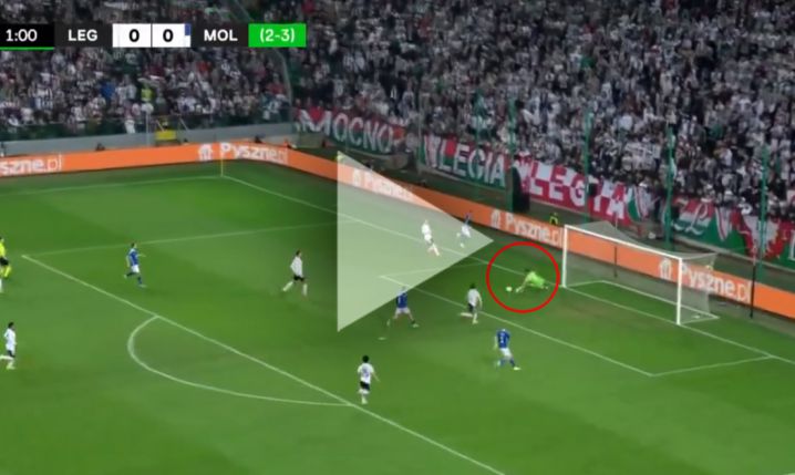 FATALNE zachowanie Tobiasza i Molde strzela gola w 1 minucie meczu! 0-1 [VIDEO]