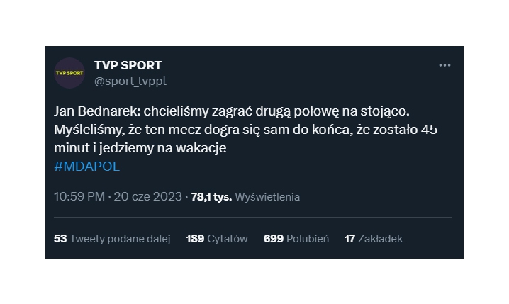 ABSURDALNE słowa Jana Bednarka po meczu z Mołdawią!
