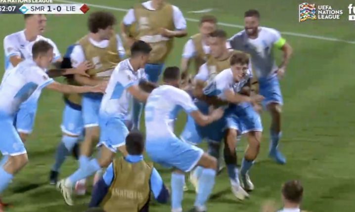 San Marino STRZELA GOLA na 1-0 z Liechtensteinem!!! [VIDEO]