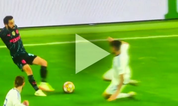 Tak piłkarz Kopenhagi wjechał w nogi Bernardo Silvy... [VIDEO]