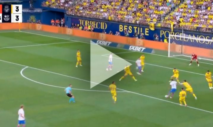 Lewandowski STRZELA GOLA na 4-3 z Villarreal! [VIDEO]