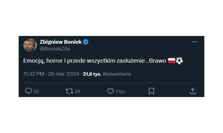 WPIS Zbigniewa Bońka po meczu Polski z Walią!