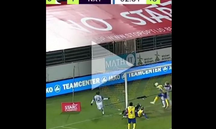 Piłkarz Club Brugge strzelił gola, a później... xD [VIDEO]